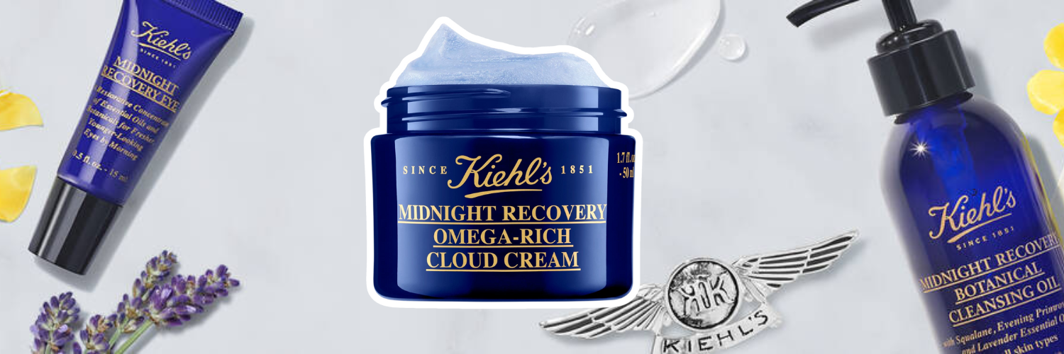 Crema regeneratoare pentru noapte Omega Rich Cloud Midnight Recovery, 50 ml, Kiehl's